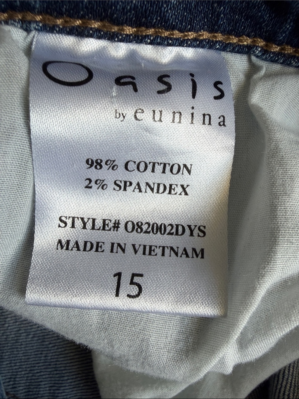 Oasis Women's Distressed Medium Blue Boyfriend Jeans - Picture 4 of 4